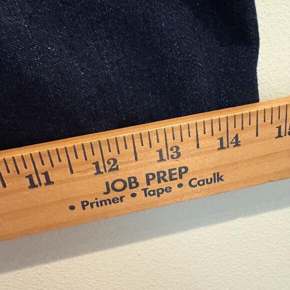 NWT Y2K Second Generation Denim Shorts Women 16 Dark Rhinestone Star Pockets - Picture 12 of 16